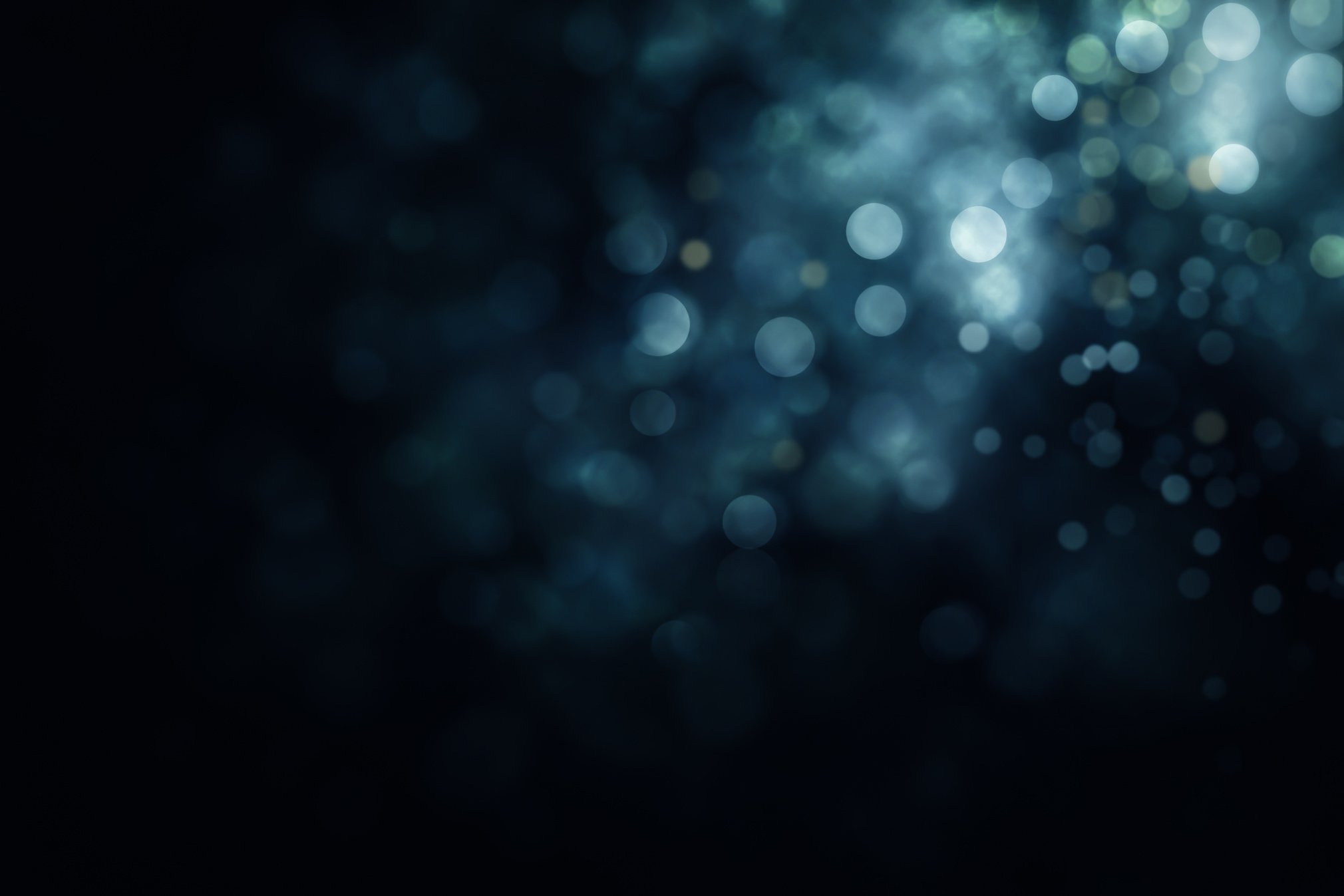 Scattered Bokeh Lights